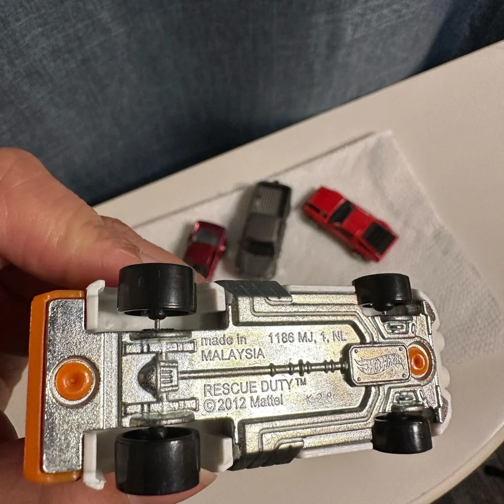 Hot wheels Mattel lot Of‎ 7 Cars Collectors